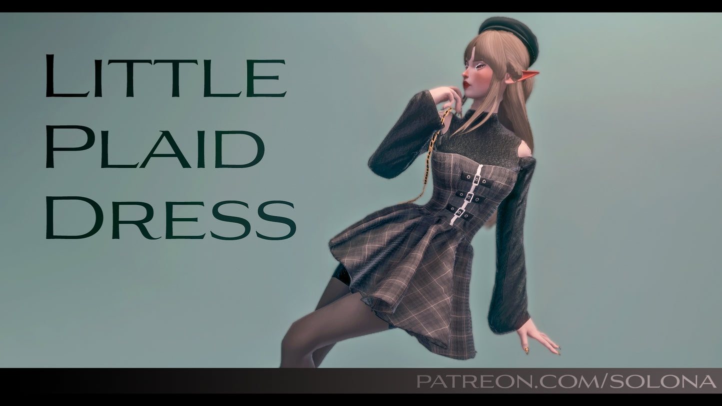 Little Plaid Dress